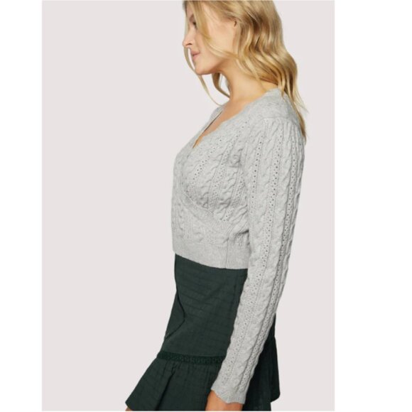 LOST+WANDER OLIVIA WRAP TOP Size Small NWT - Picture 4 of 6